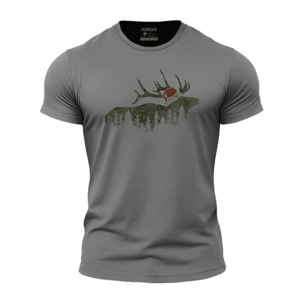 Christmas Wildlife Athletic Quick-Dry T-Shirt
