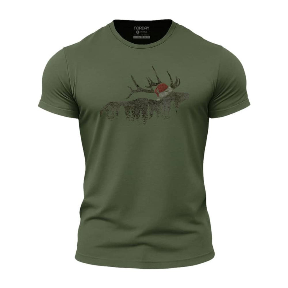 Christmas Wildlife Athletic Quick-Dry T-Shirt