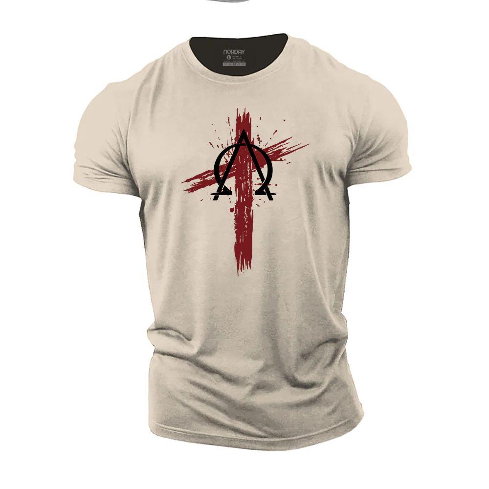 Alpha and Omega Cross T-Shirt - Norday SE