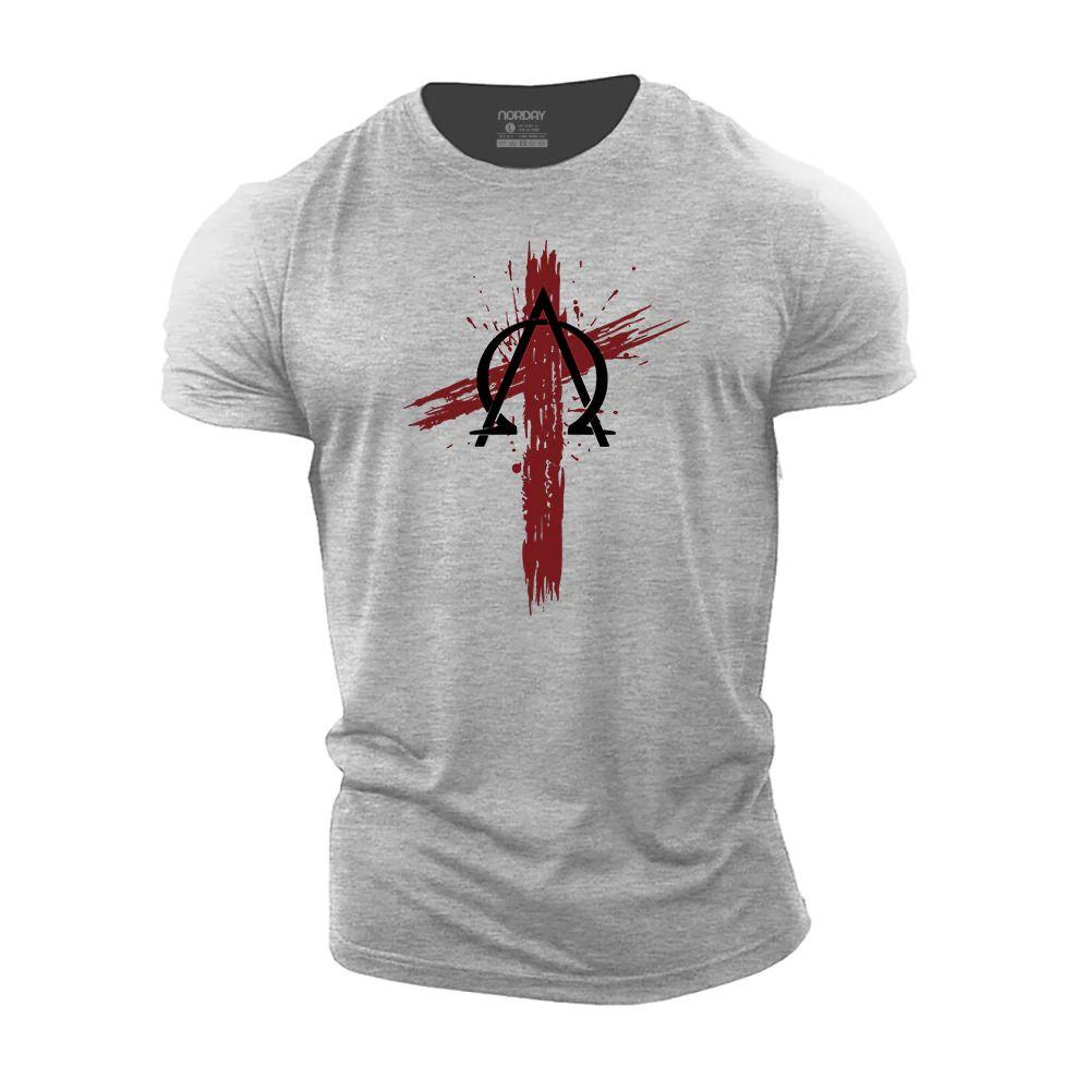 Alpha and Omega Cross T-Shirt - Norday SE