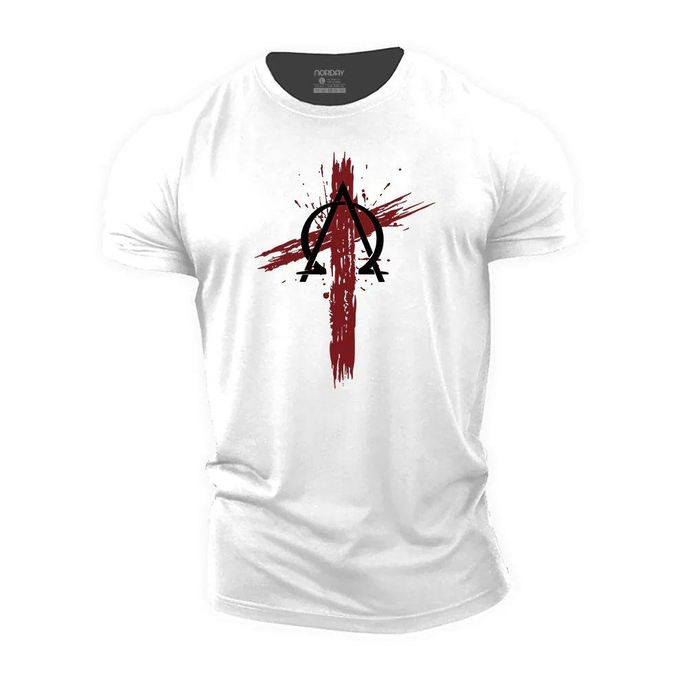 Alpha and Omega Cross T-Shirt - Norday SE