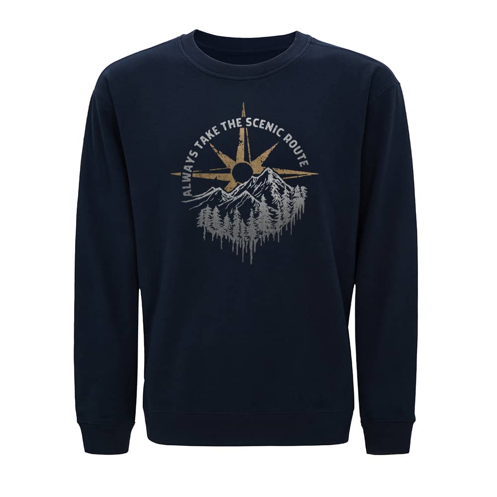 Ta Alltid Den Skjønne Veien Sweatshirt - Norday SE