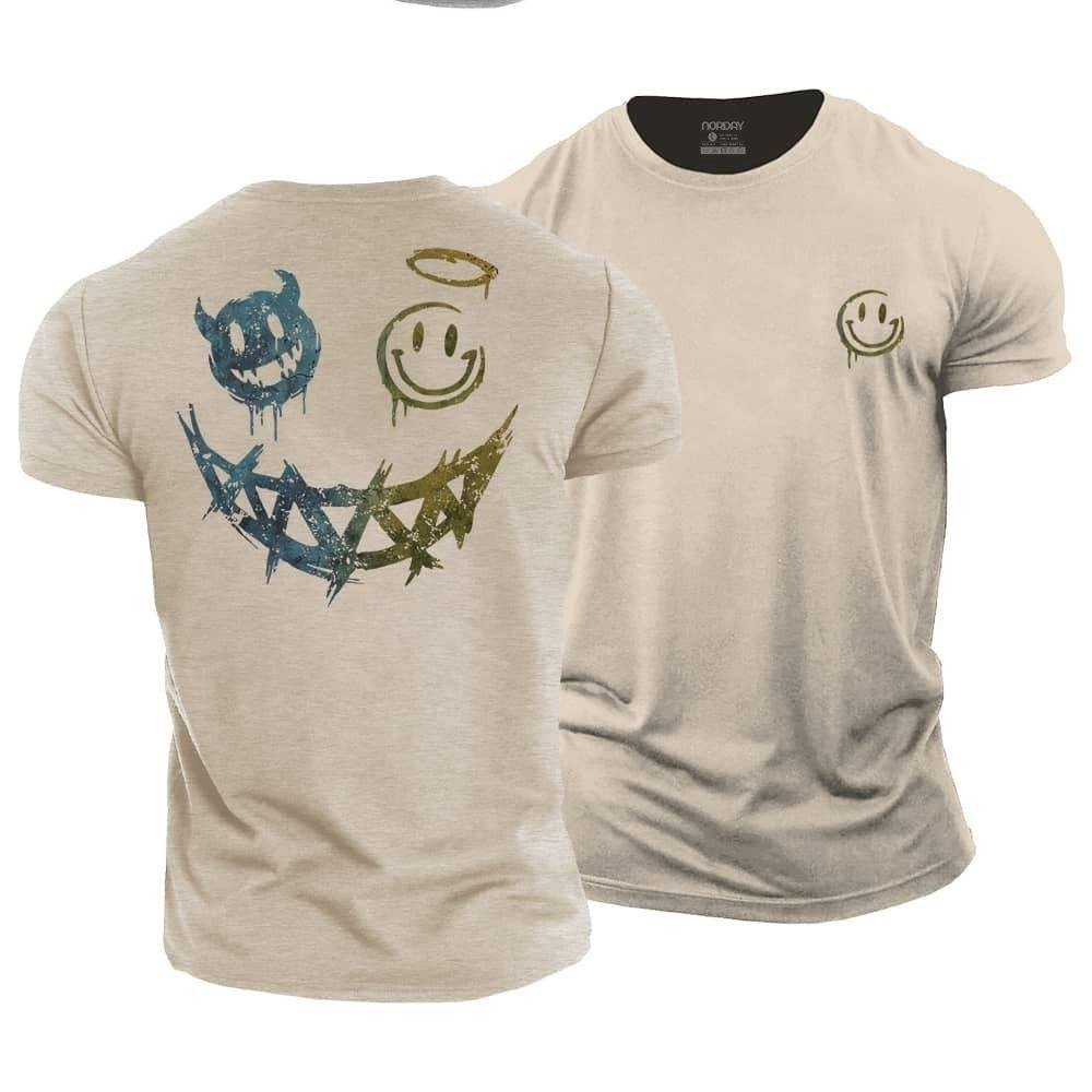 Angel Devil Smiley T-Shirt - Norday SE