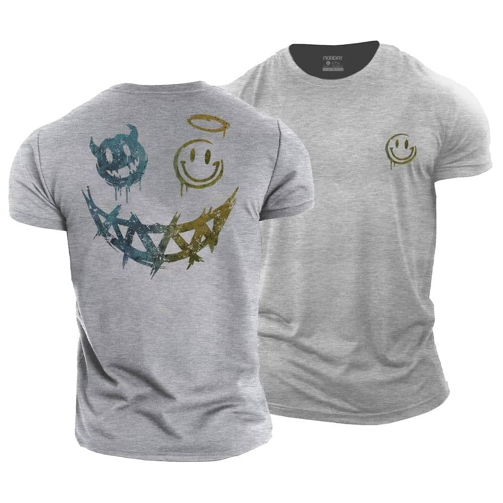 Angel Devil Smiley T-Shirt - Norday SE