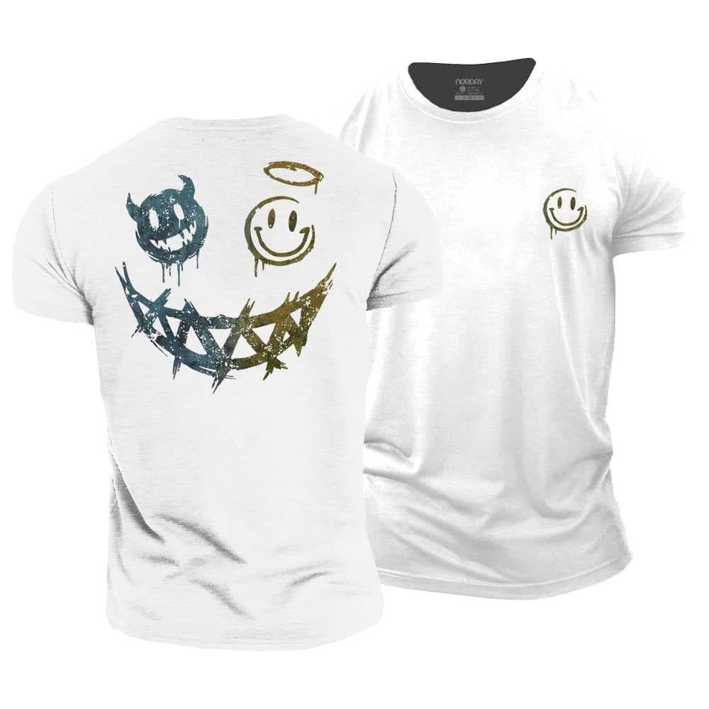Angel Devil Smiley T-Shirt - Norday SE