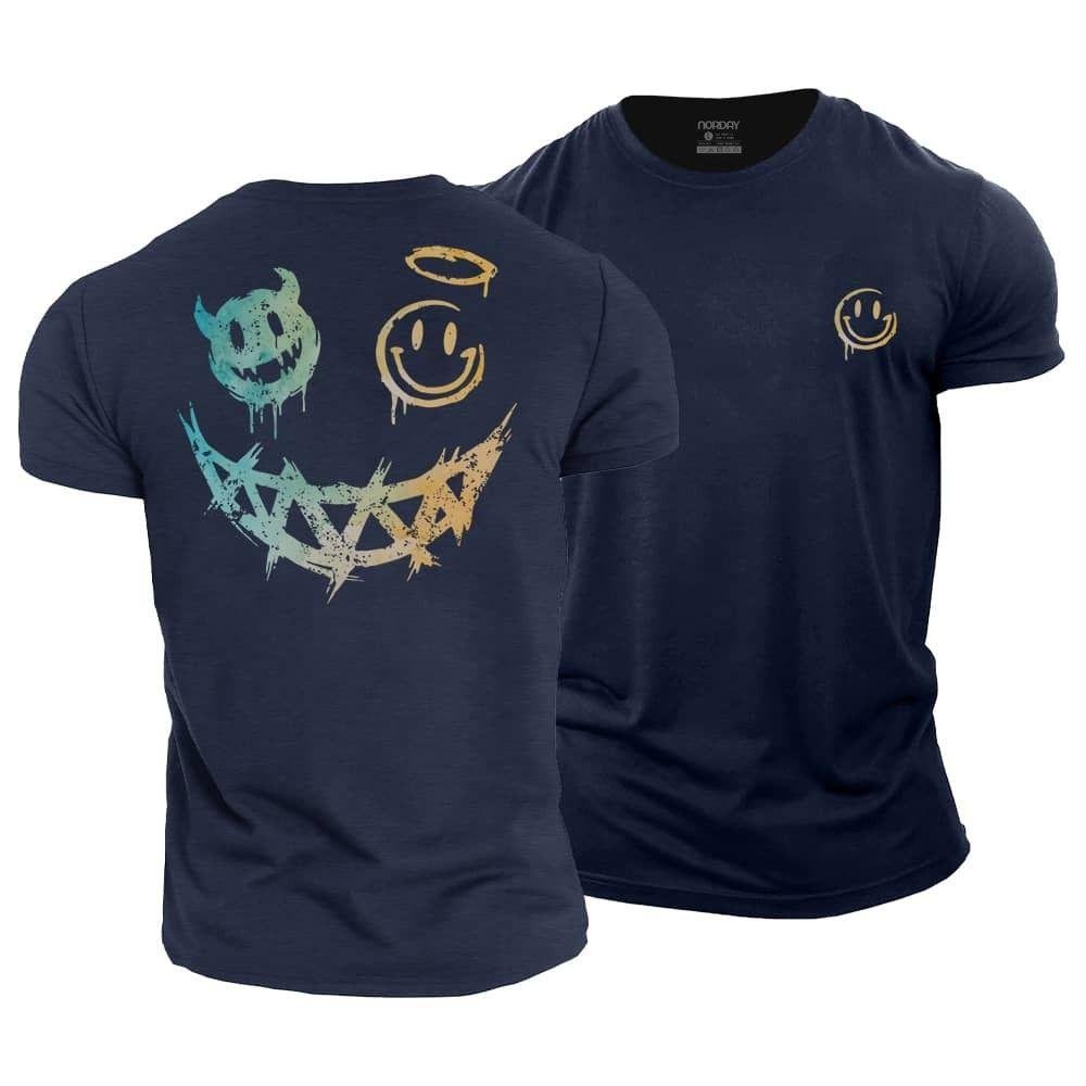 Angel Devil Smiley T-Shirt - Norday SE