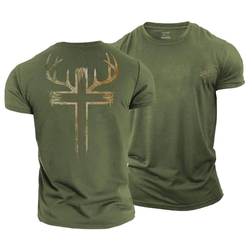 Antler Cross T-Shirt - Norday SE
