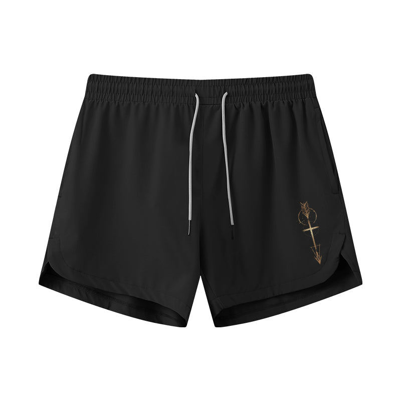 Arrow of Faith Athletic Quick - Dry Shorts - Norday SE