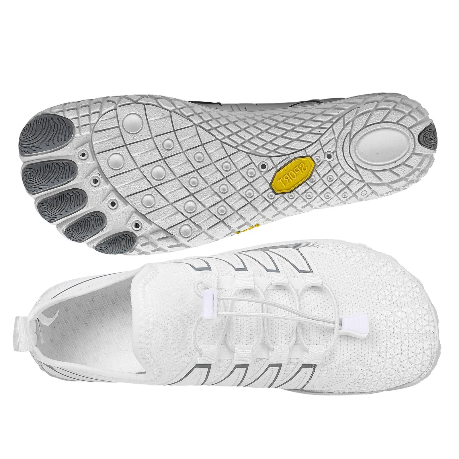 Barfotaskor Sport (Vit) - Norday SE