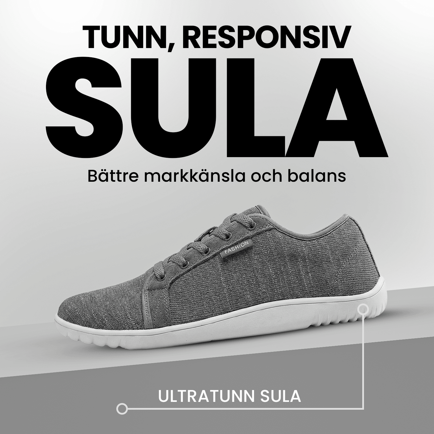 Barfotaskor tyg Unisex - Norday SE