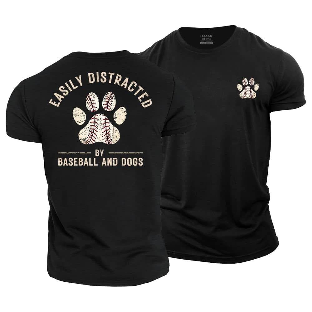Baseball And Dog T-Shirt - Norday SE