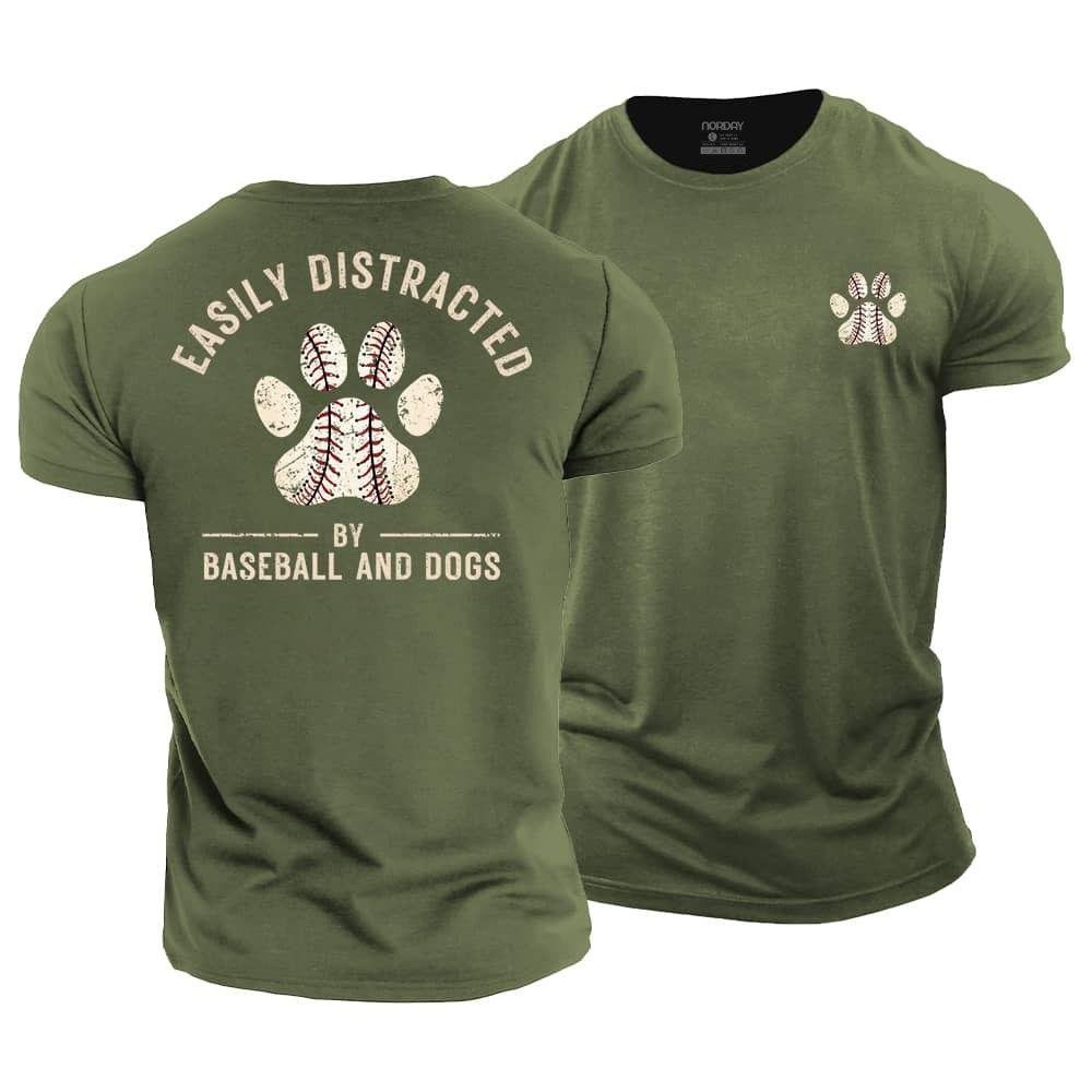 Baseball And Dog T-Shirt - Norday SE