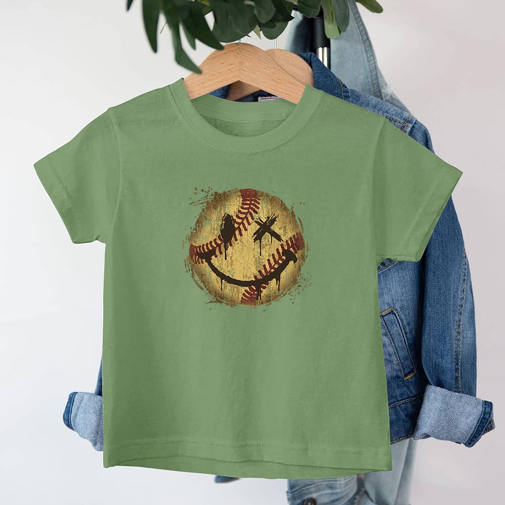 Baseball Smiley Barn T-skjorte - Norday SE