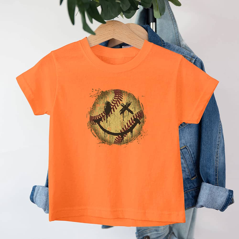 Baseball Smiley Barn T-skjorte - Norday SE
