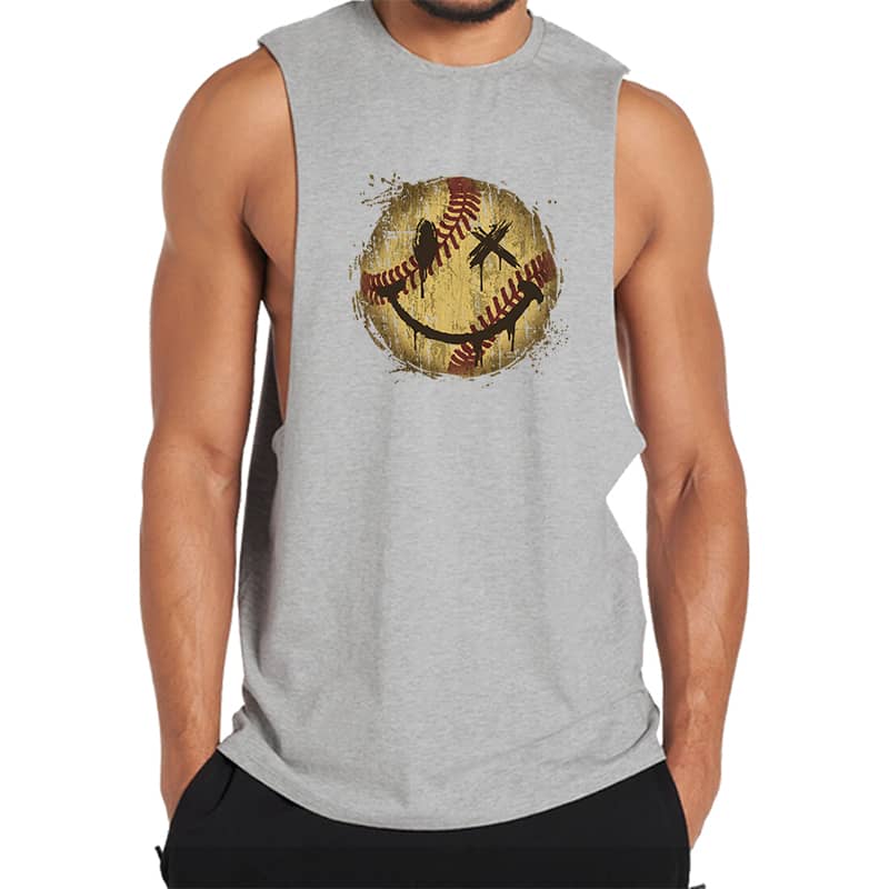 Baseball Smiley Tank Top - Norday SE