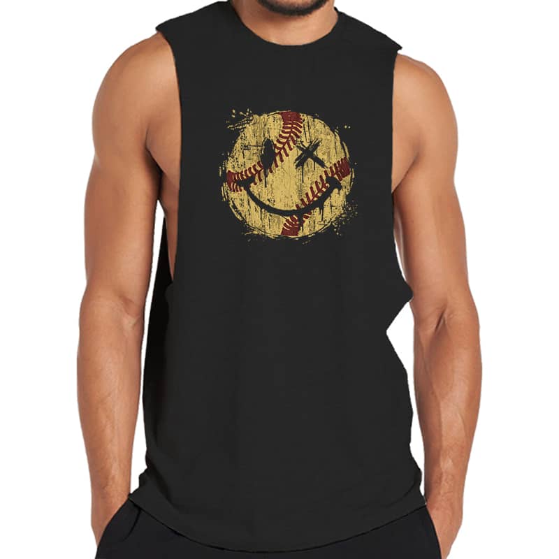 Baseball Smiley Tank Top - Norday SE
