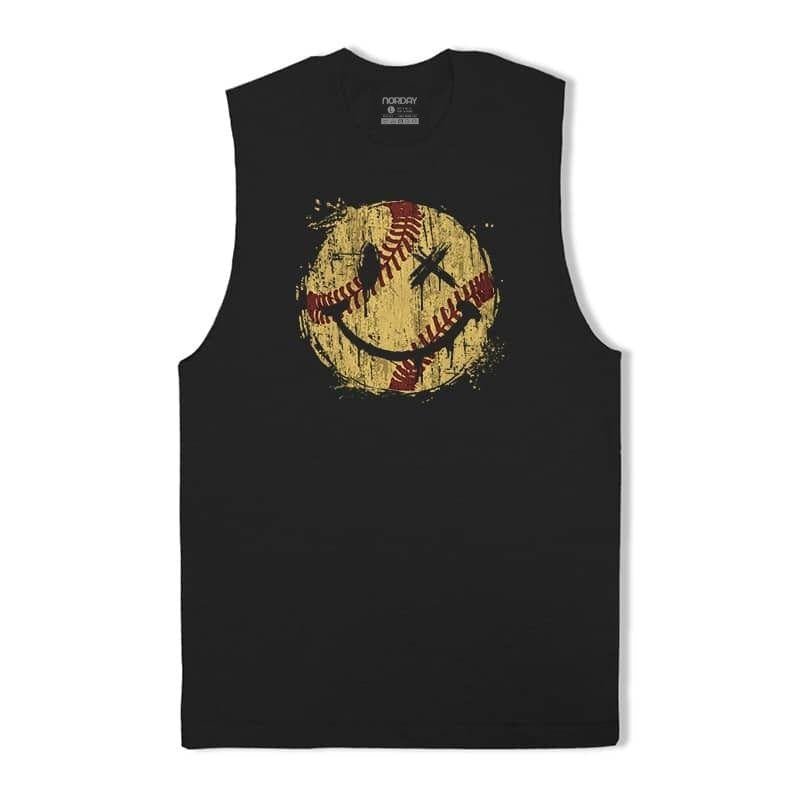 Baseball Smiley Tank Top - Norday SE