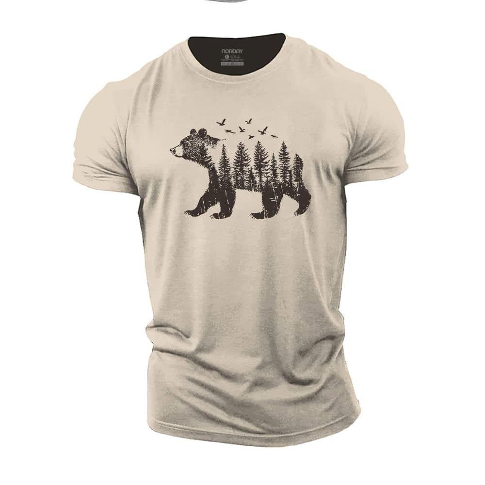Bjørn og Skog T-Shirt - Norday SE