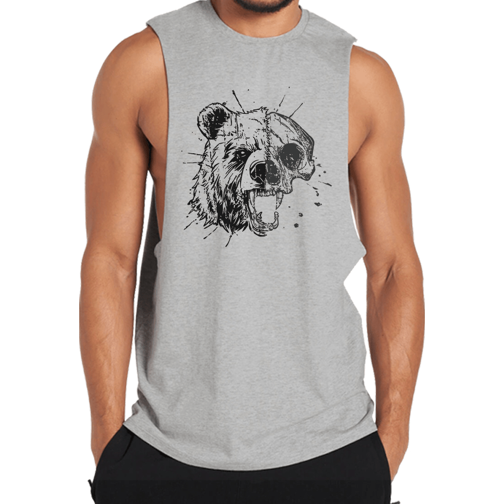 Bear Skull Tank Top - Norday SE