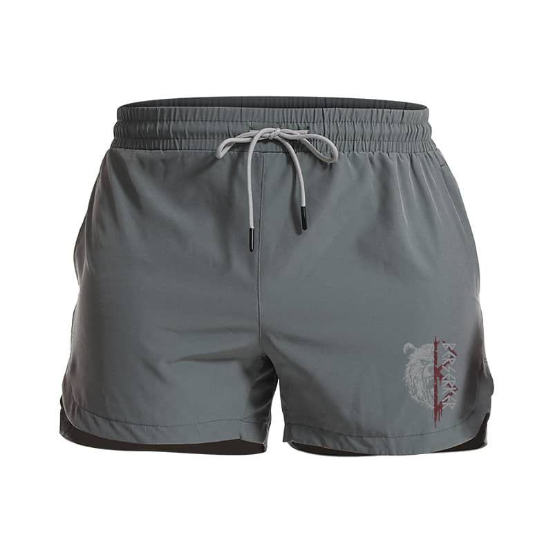 Berserker Rune Athletic Quick - Dry Shorts - Norday SE