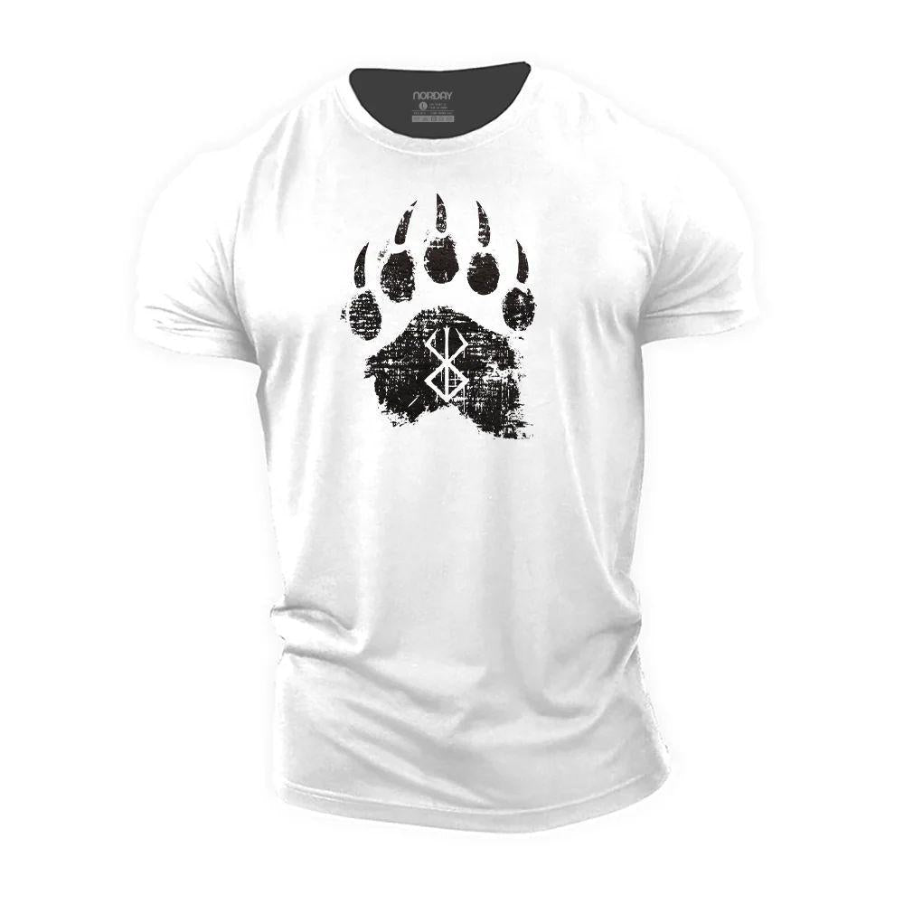 Berserker Rune Bears Paw T-Shirt - Norday SE