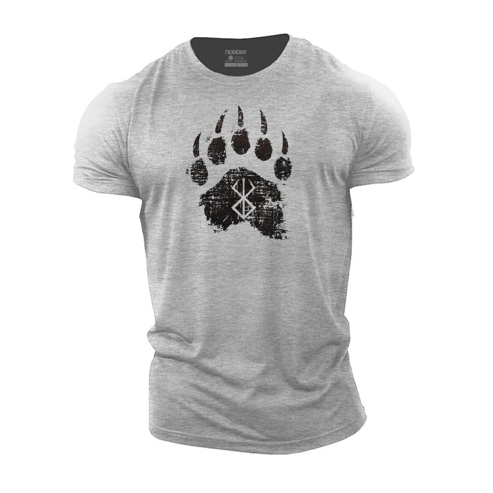 Berserker Rune Bears Paw T-Shirt - Norday SE