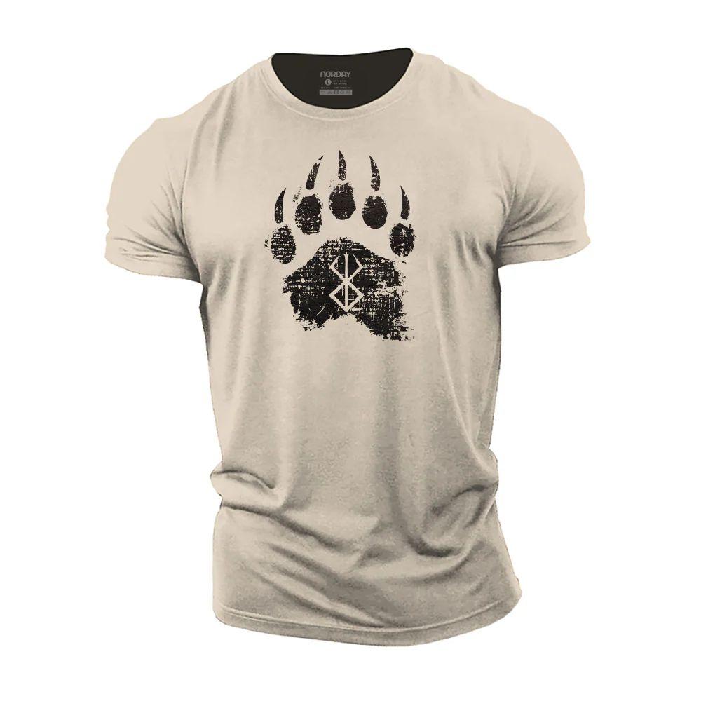 Berserker Rune Bears Paw T-Shirt - Norday SE