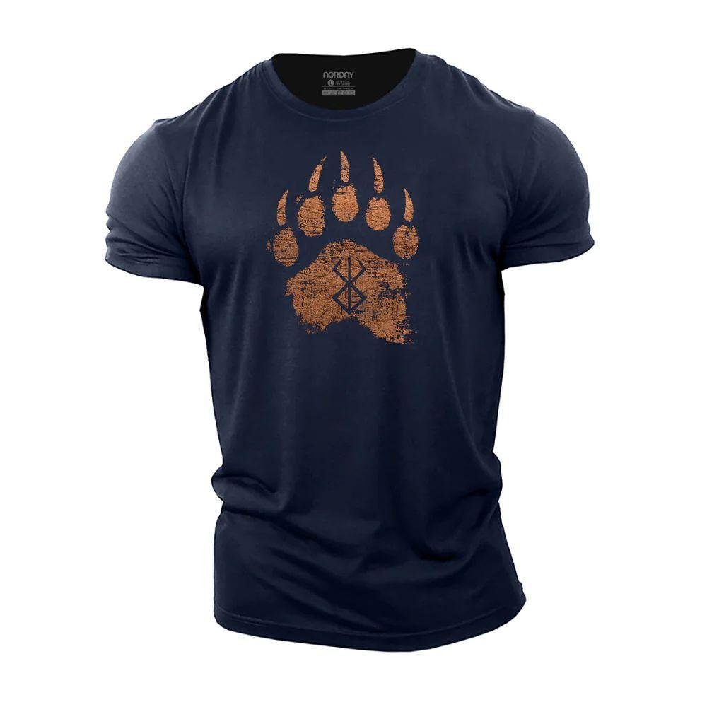 Berserker Rune Bears Paw T-Shirt - Norday SE