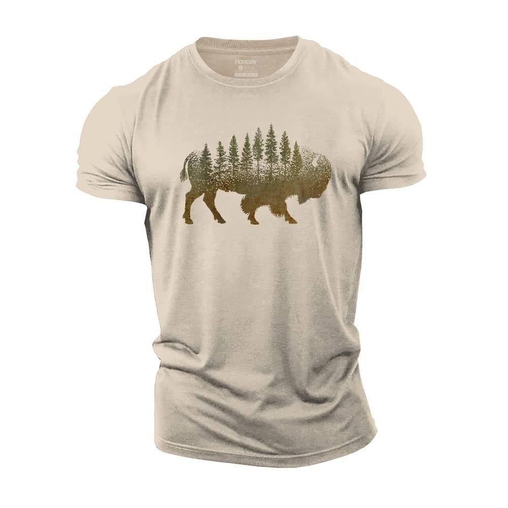 Bison Forest T-Shirt - Norday SE