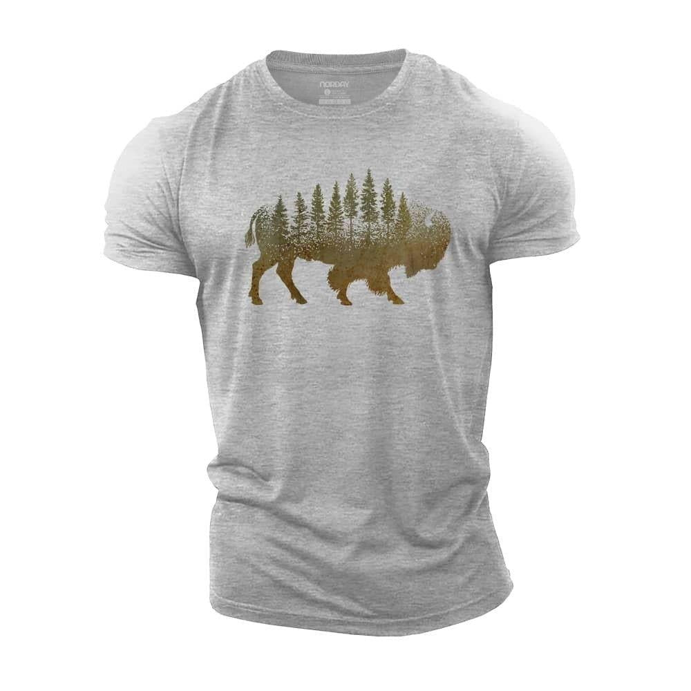 Bison Forest T-Shirt - Norday SE