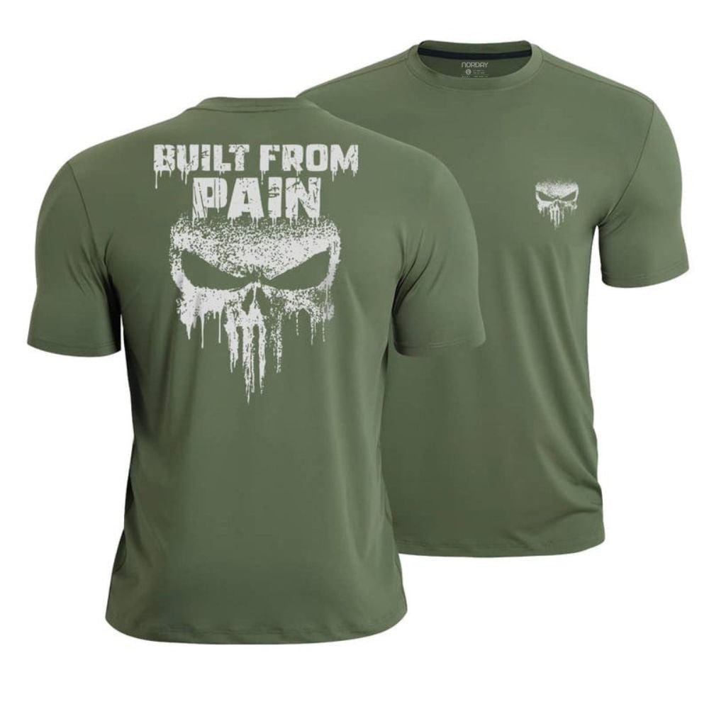 Built From Pain Athletic Quick - Dry T-Shirt - Norday SE