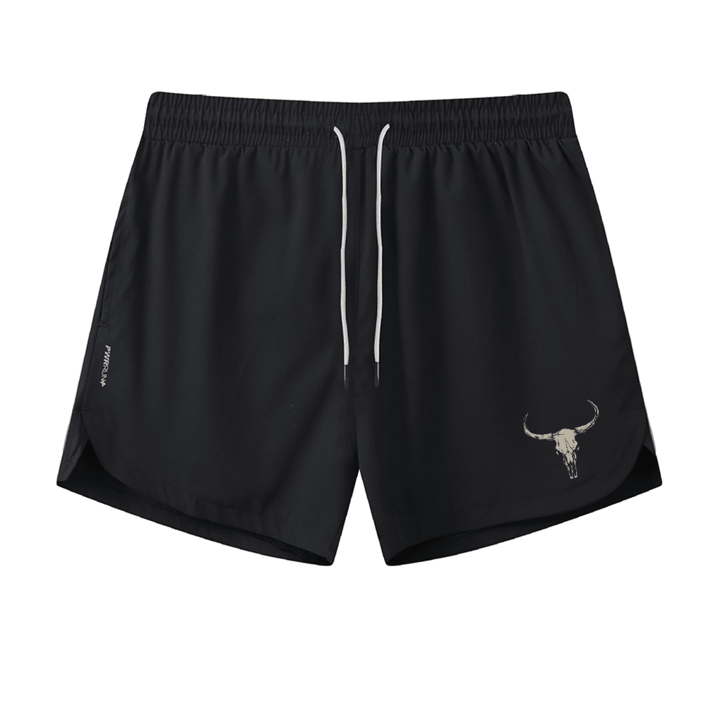 Bull Skull Athletic Quick - Dry Shorts - Norday SE