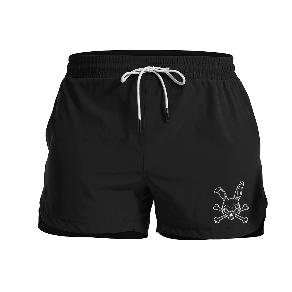Bunny Skull Athletic Quick - Dry Shorts - Norday SE