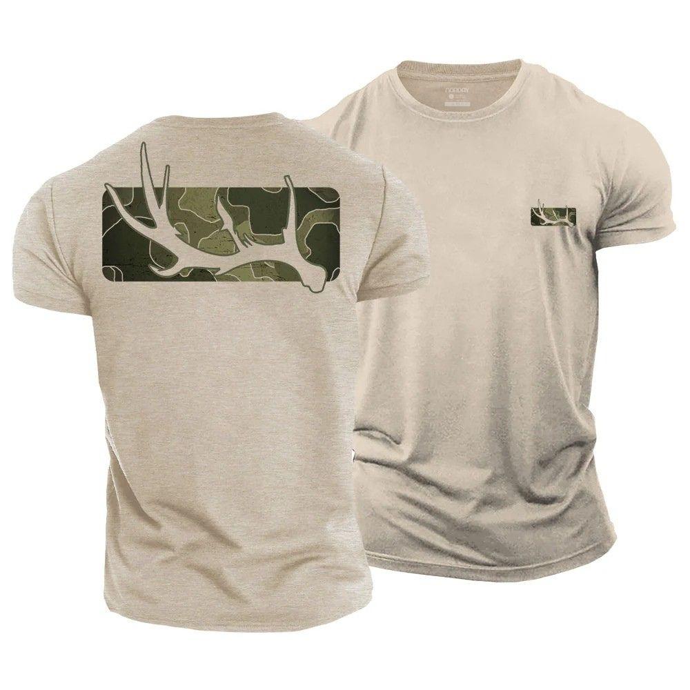Camo Antler Bar T-Shirt - Norday SE