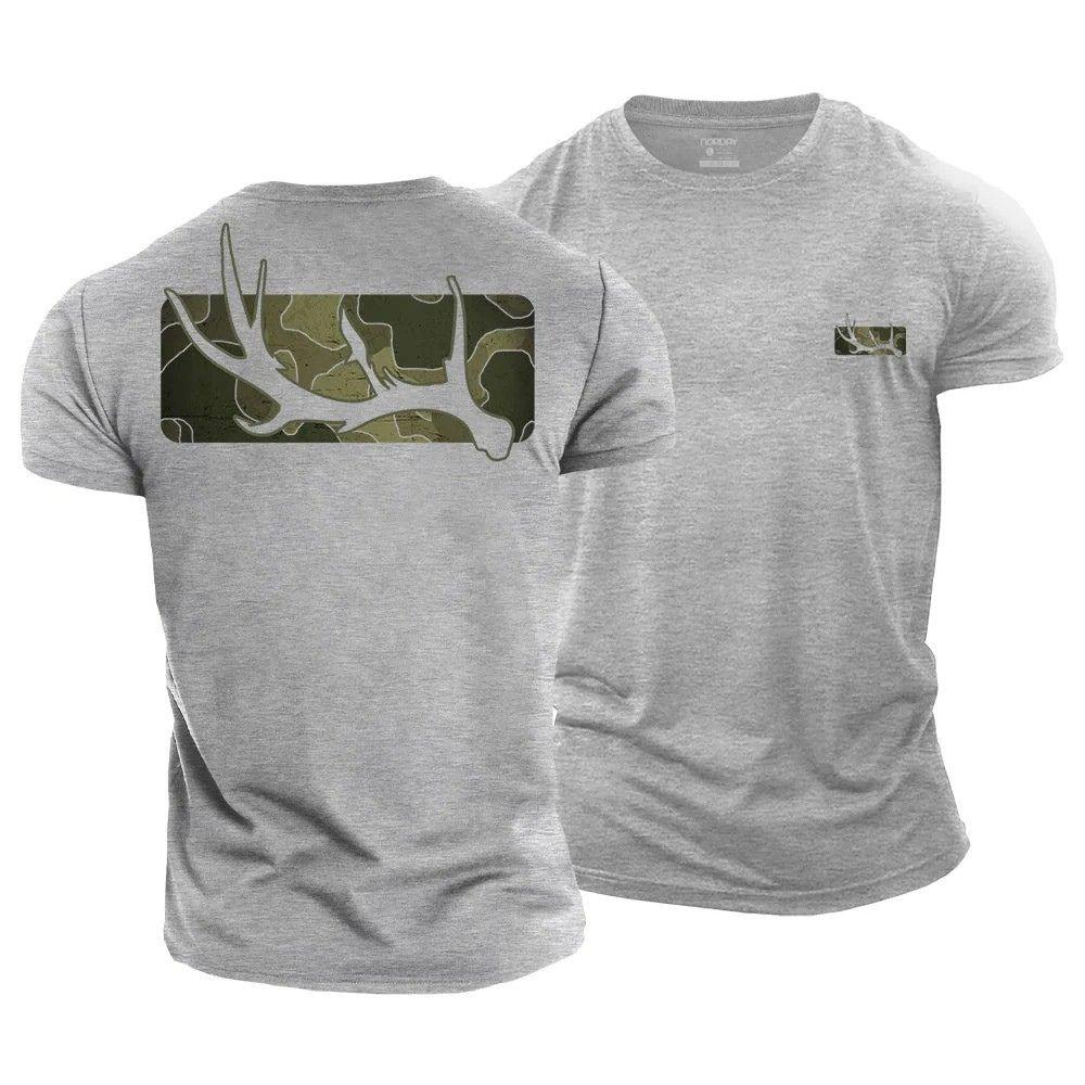 Camo Antler Bar T-Shirt - Norday SE