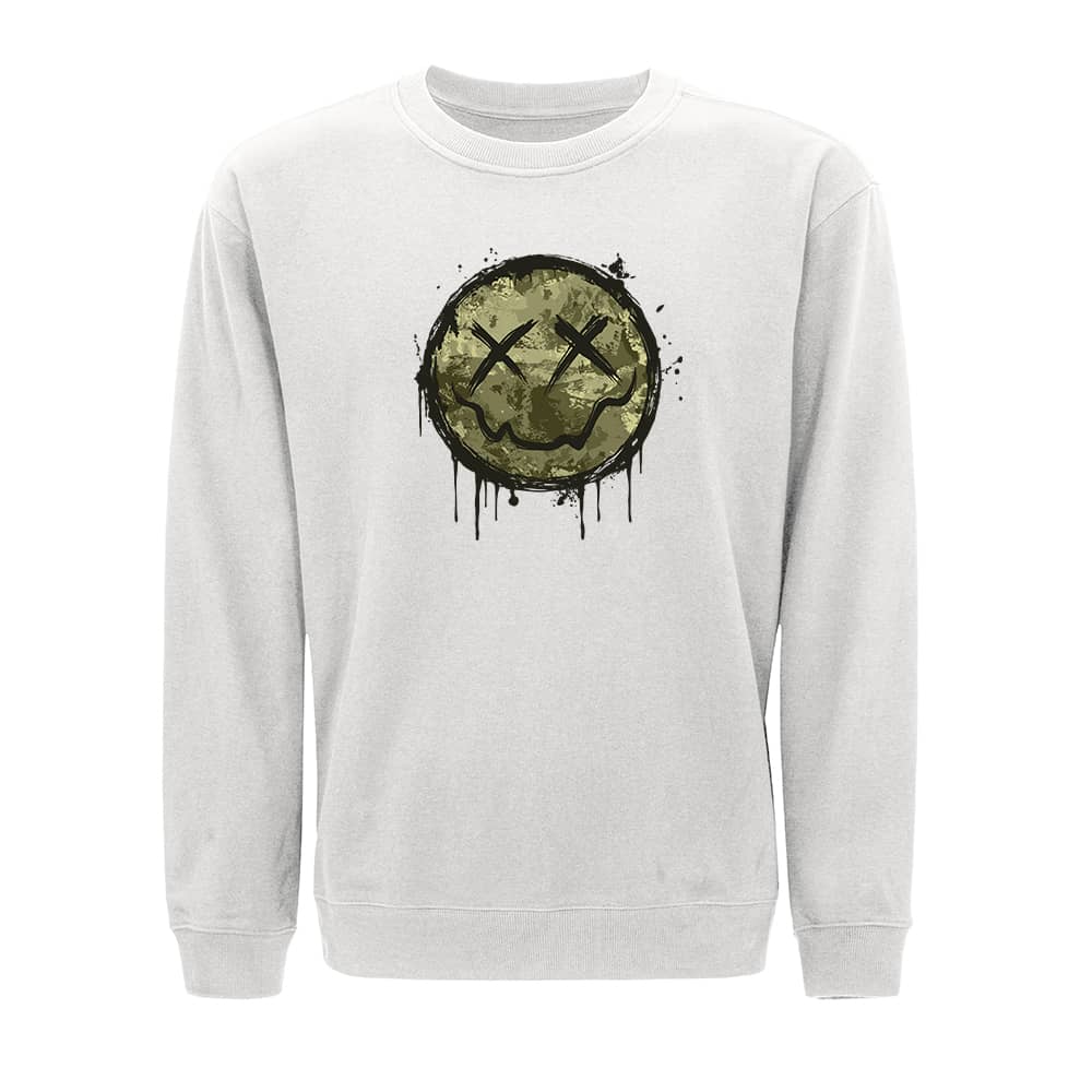 Kamouflert smiliesweatshirt - Norday SE
