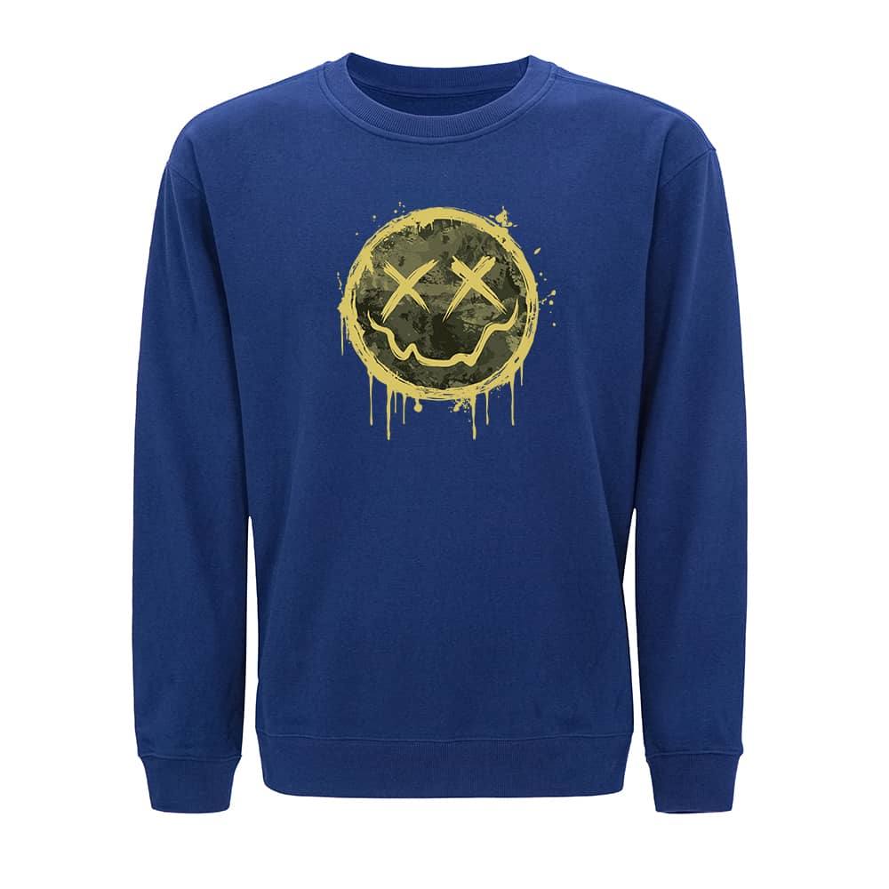 Kamouflert smiley-sweatshirt - Norday SE