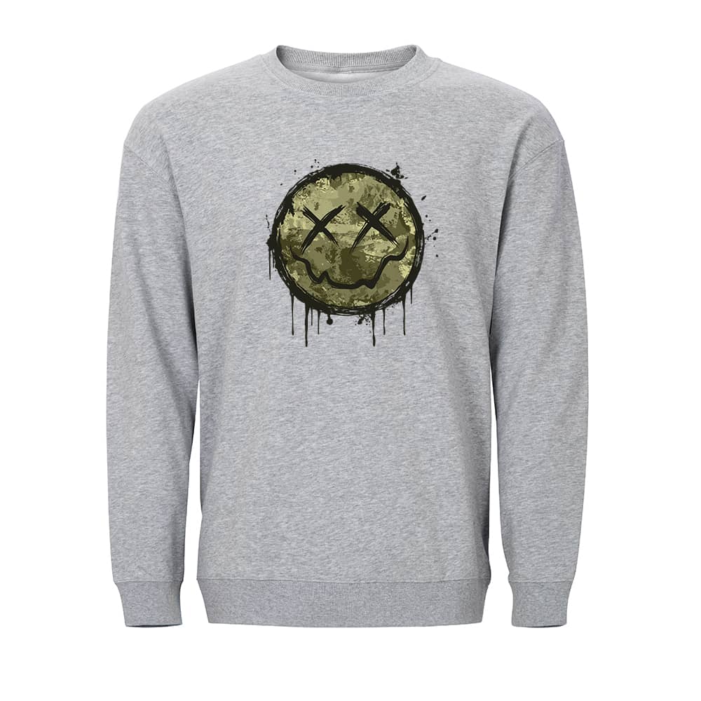 Kamouflert smilie Sweatshirt - Norday SE