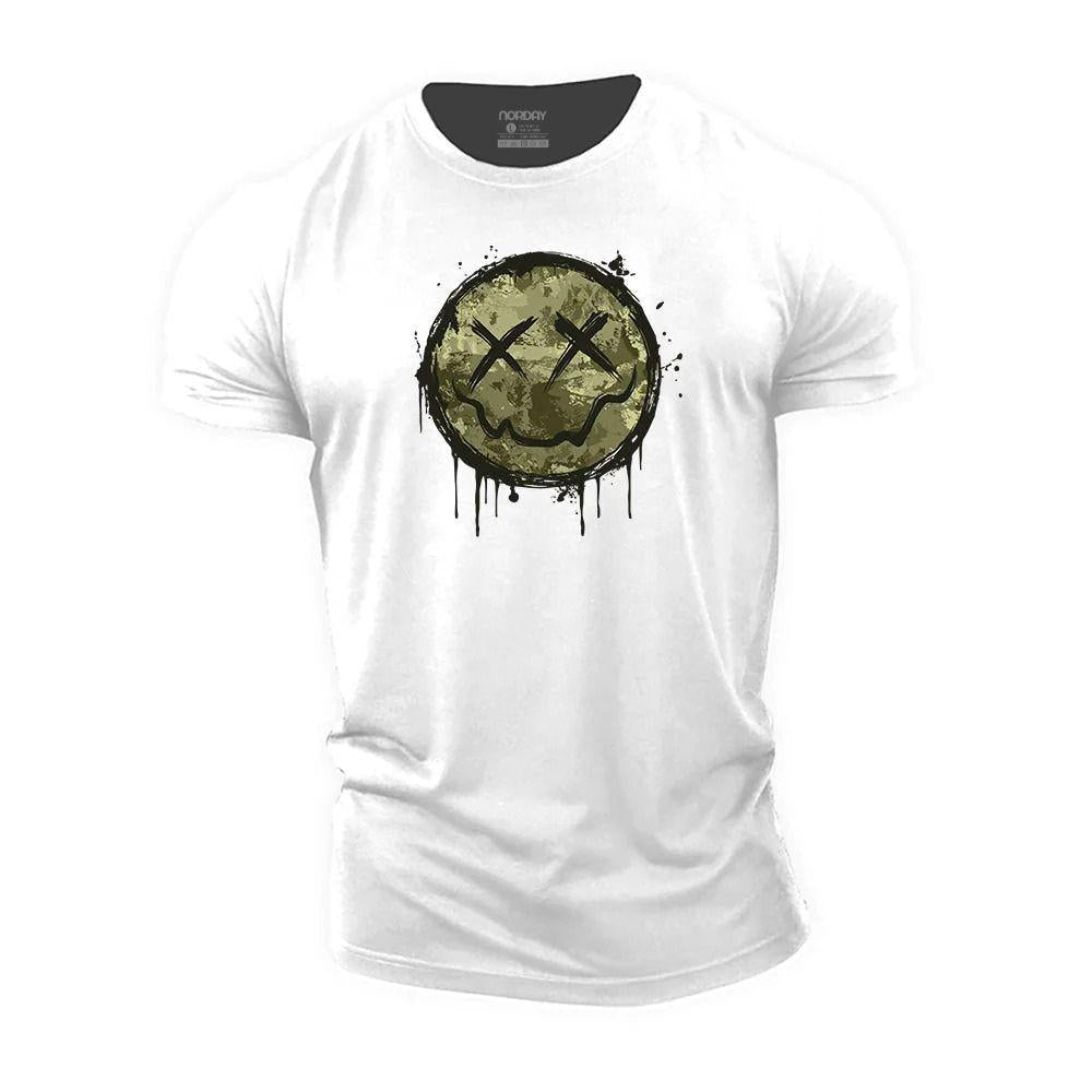 Camouflage Smiley T-skjorte – Norday SE