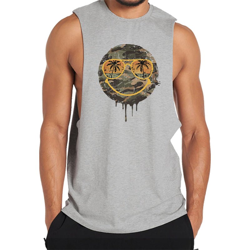 Camouflage Smiley Tank Top - Norday SE