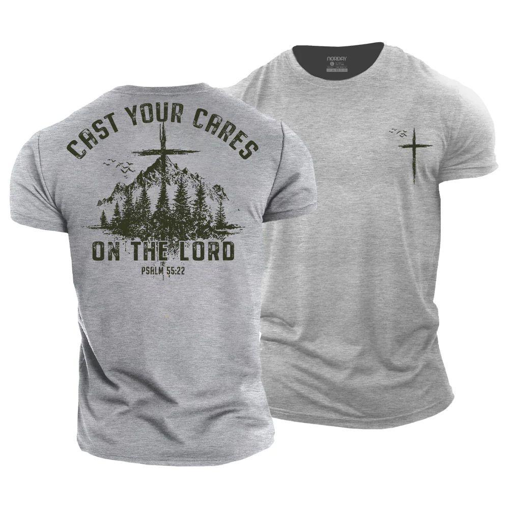 Cast Your Cares on The Lord T-Shirt - Norday SE