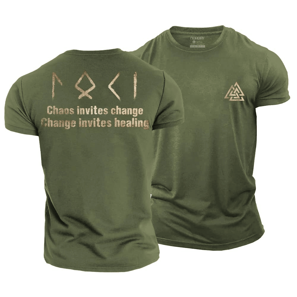 Chaos Invites Change T-Shirt - Norday SE