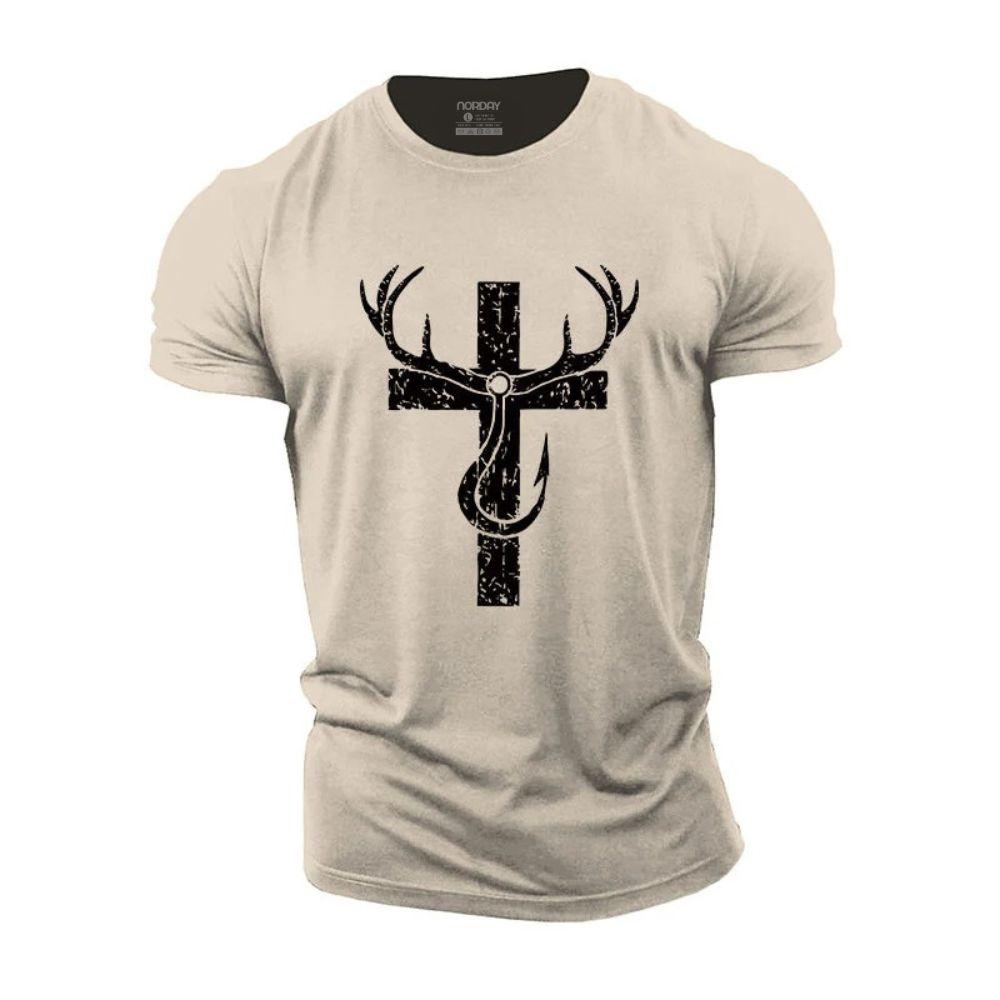 Christ Hunting Fishing T-Shirt - Norday SE