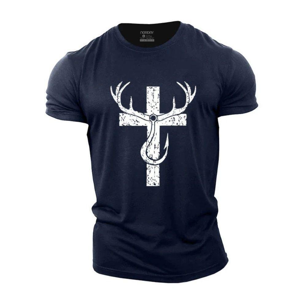 Christ Hunting Fishing T-Shirt - Norday SE