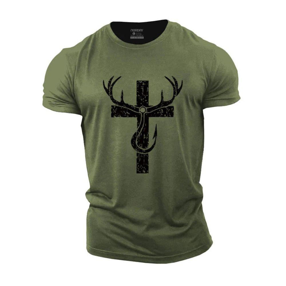 Christ Hunting Fishing T-Shirt - Norday SE