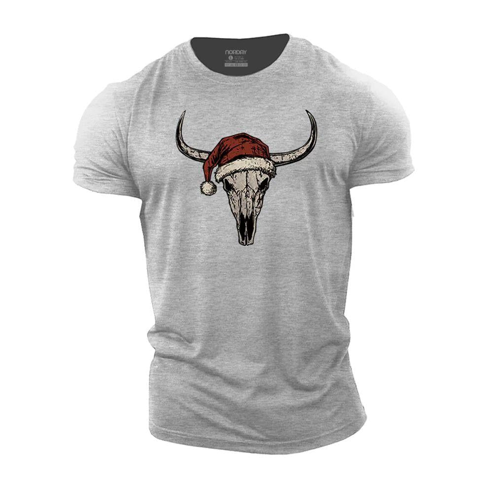 Juleoksehodeskull T-skjorte - Norday SE