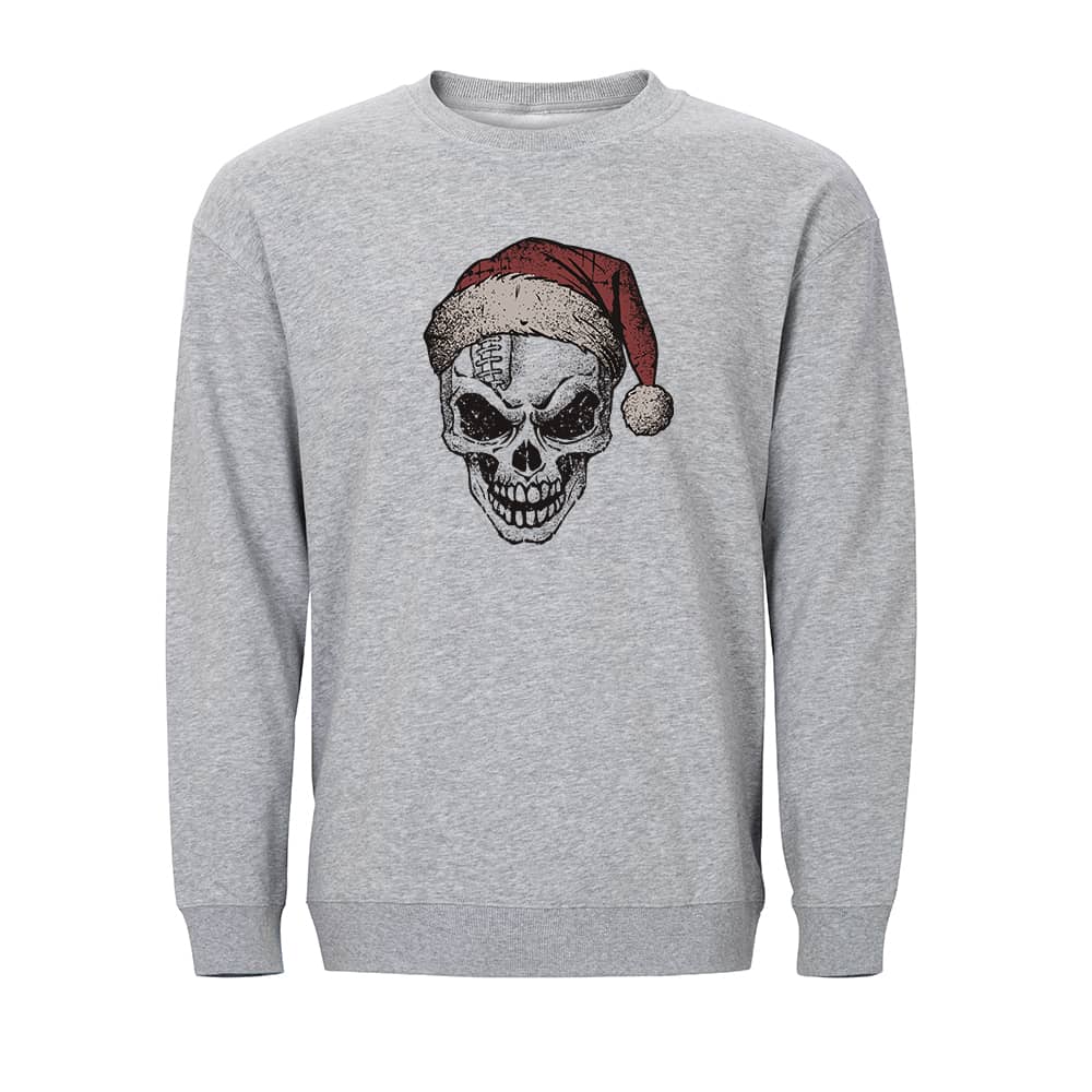 Christmas Football Skull Sweatshirt - Norday SE