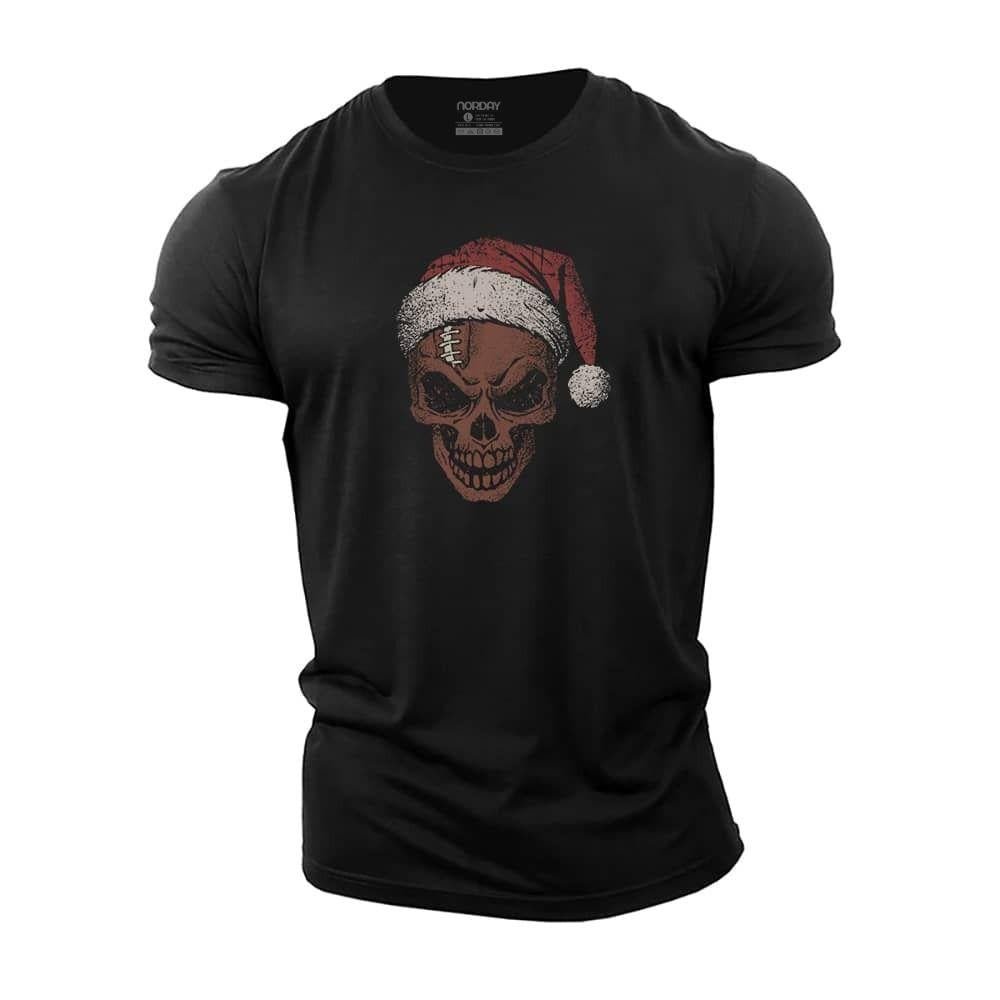 Christmas Football Skull T-Shirt - Norday SE