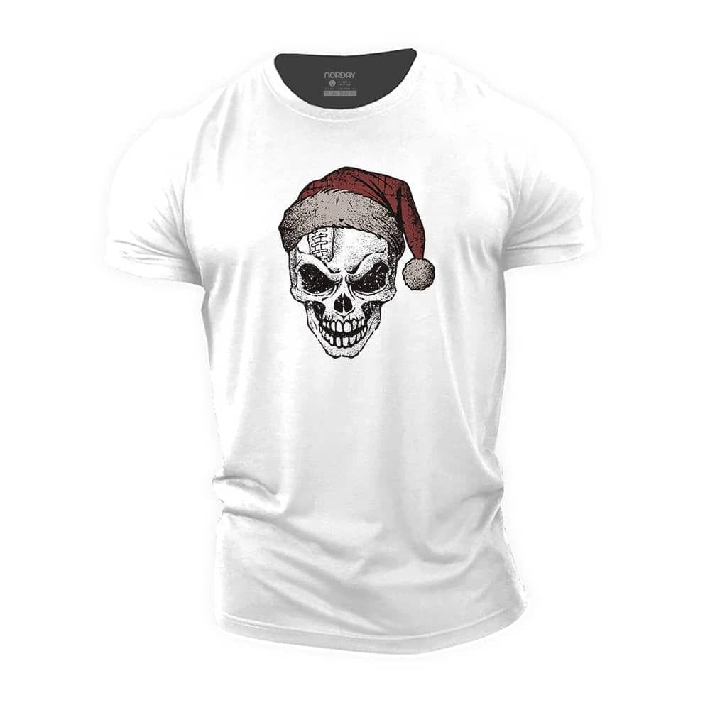 Christmas Football Skull T-Shirt - Norday SE