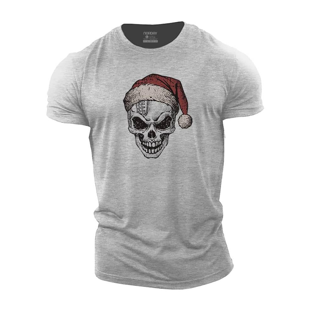 Christmas Football Skull T-Shirt - Norday SE